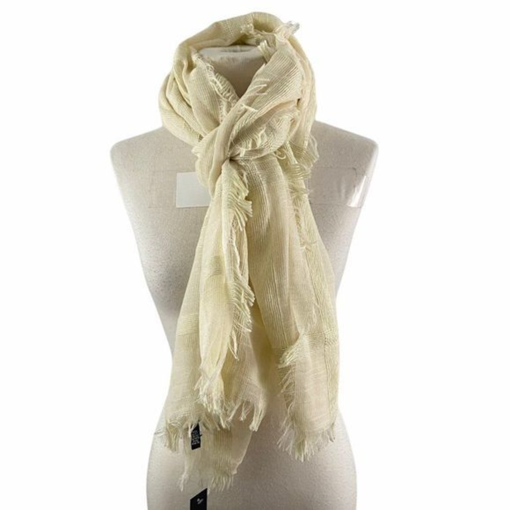 NWT CEJON‎ Cream Scarf